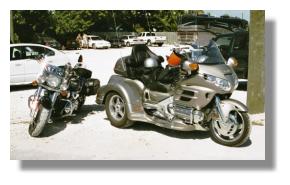 Goldwing-Trike auf dem Weg nach Key - West