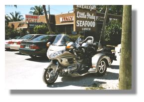 Goldwing 1800 Trike - linke Fahrzeugseite - Richtung Key West